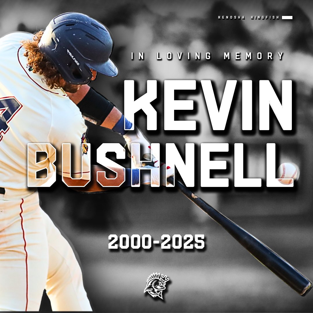 KenoshaKingfish's tweet image. We are saddened to hear of the passing of '22 Kingfish infielder, Kevin Bushnell. 

Our hearts are with his friends and family in this difficult time. We will remember Kevin's time in Kenosha with a moment of silence on Tuesday night.