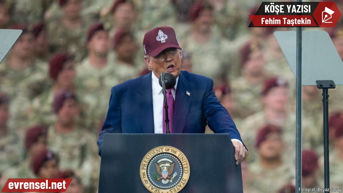 "İran ya aşağılayıcı bir anlaşmaya imza atıp taksitli ölüme razı olacak ya da sonuna kadar gidecek. Ama Tahran denklemi bu şekilde kurmaya hazır değil."

✒️ Fehim Taştekin (<a href="/fehimtastekin/">Fehim Taştekin</a>) yazdı

evrensel.net/yazi/97180/ira…