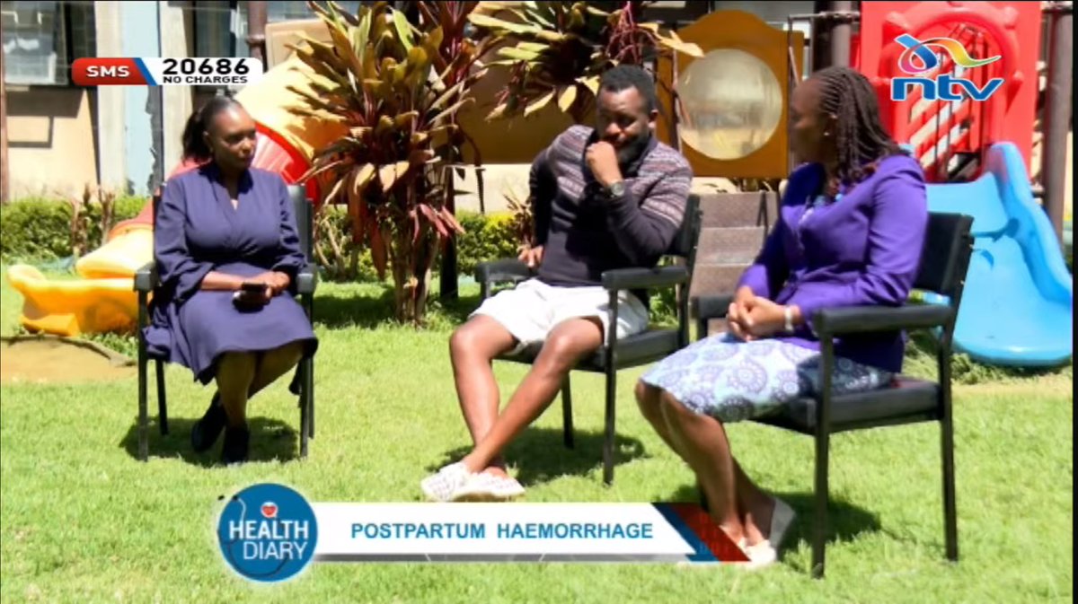NOW LIVE on NTV Kenya!

Don’t miss this important conversation on Saving Mothers &amp; Ending Postpartum Haemorrhage (PPH).

🗣️ UNICEF Health Specialist, Dr. Laura Oyiengo, joins the national dialogue to spotlight the urgent need for action against the leading cause of maternal