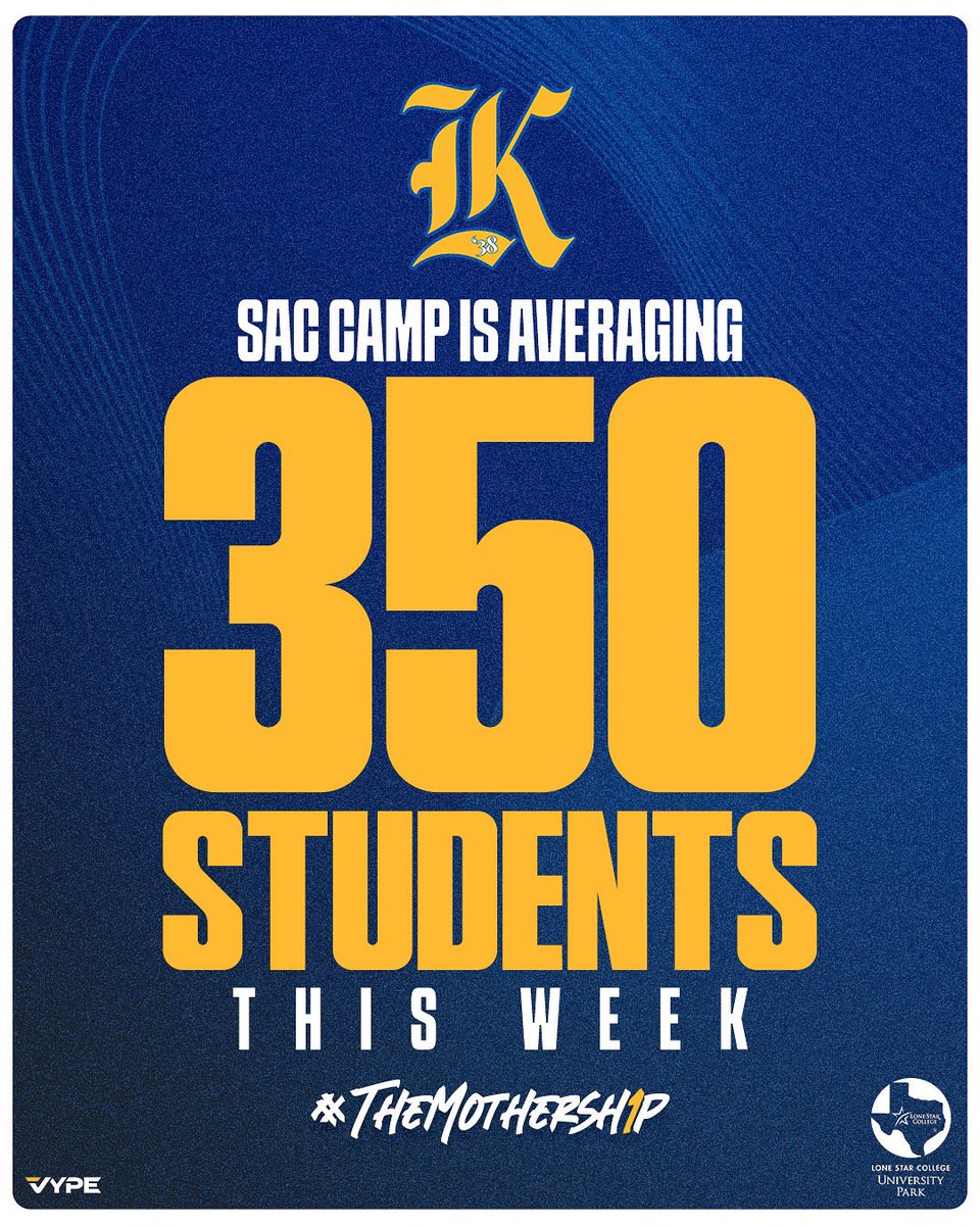 Let’s make it 400 this week <a href="/KleinAthletics/">Klein High Athletics</a> 
#TheMotherSh1p