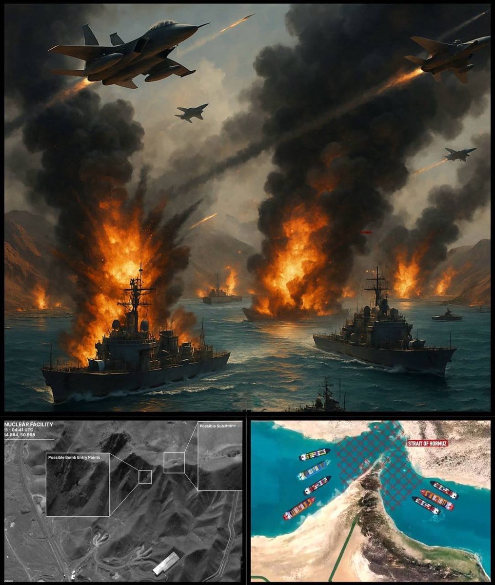 li0xv_'s tweet image. 🔴 إيران قررت تقفل مضيق هرمز بشكل رسمي… والوضع فعليًا قاعد يتجه للي كنا خايفين منه من زمان.

قبل ساعة تقريبًا، التلفزيون الإيراني أعلن إن البرلمان صوّت على قرار إغلاق مضيق هرمز 

 – اللي يُعتبر أهم ممر ملاحي لنفط العالم – 

ما هي التتبعات التي ستحدث عند غلق مضيق هرمز

 تابع :