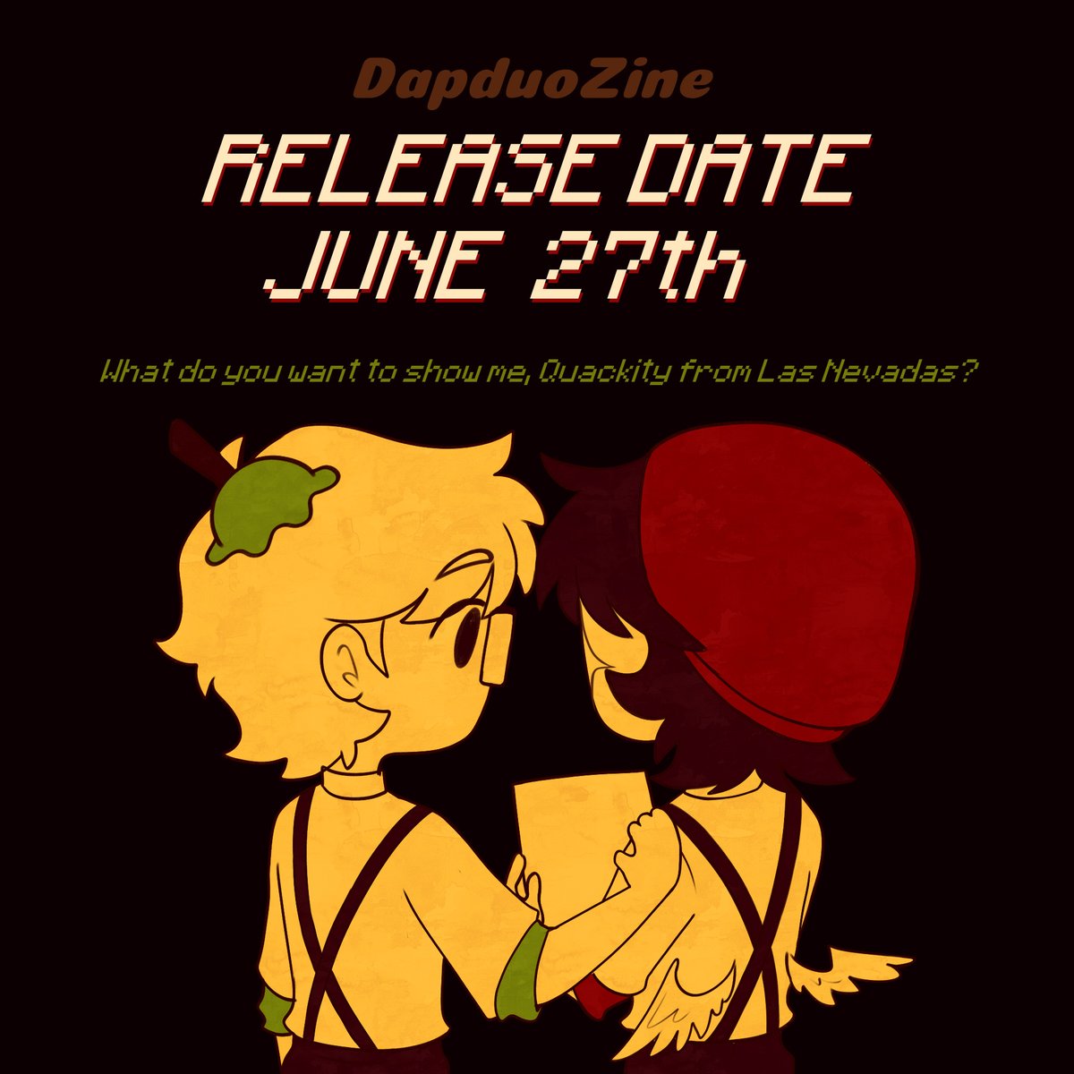 cDapduozine's tweet image. 💚DAPDUOZINE RELEASE DATE ❤
Mark your calendars everyone!! dapduozine will finally be released on june 27th :]