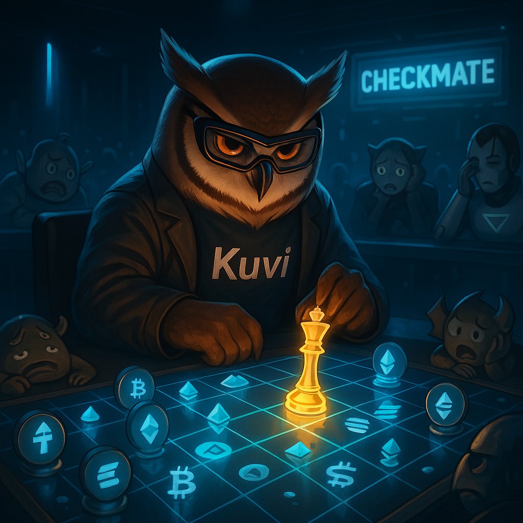 kinndao's tweet photo. Kuvi doesn’t play the game — it rewrites the rules.
#Kuvi #AIAgent #Hoot #OwlG #Web3 https://t.co/VK4Mul2noi
