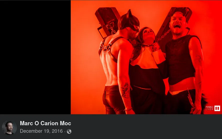 Casimir_Noir's tweet photo. @jol_vil De nos jours, la cathédrale américaine de Paris héberge d'autres soirées satanistes toutes aussi exhubérantes. 
(Source photos : Le pédocriminel condamné #MarcOCarion )
#Thelastmonastery https://t.co/dhlAH0MId1