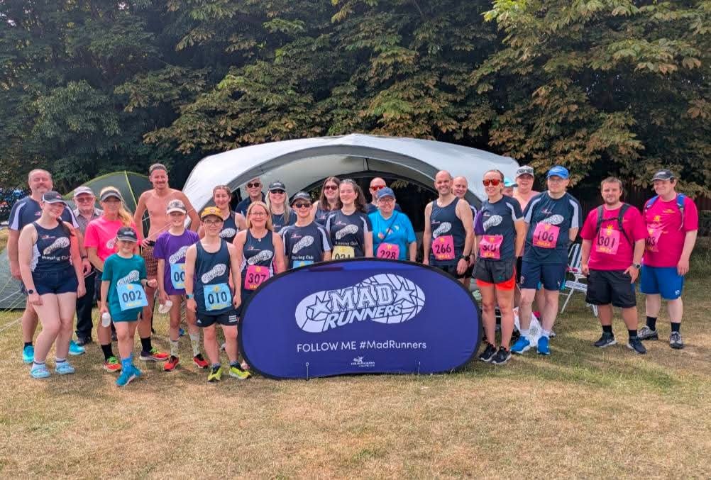 Hundreds of kilometres for this amazing group of people this weekend at MK24. Whether you did 1 lap or 10 laps, fast, steady, day or night, thank you for a fabulous weekend. ☀️🏃🏼‍♀️🏃🌅
*NB there were no cold laps 😅 
Thanks Redway Runners MK24Run - see you next year!