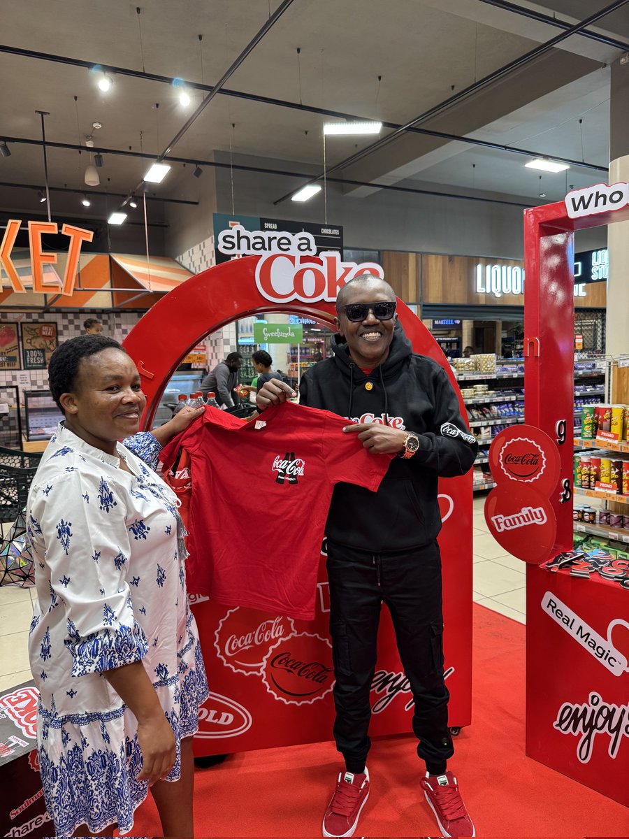 Maina Kageni (@itsmainakageni) on Twitter photo Nakuru delivered today! What an amazing time at Naivas Westside Mall! Thank you for the incredible energy and beautiful moments! You made my Sunday absolutely perfect! #ShareACoke
<a href="/CCBAinKenya/">Coca-Cola Beverages Africa in Kenya</a> <a href="/KenyaCocaCola/">Coca-Cola Kenya</a>
<a href="/naivas_kenya/">Naivas Supermarket</a> Nakuru delivered today! What an amazing time at Naivas Westside Mall! Thank you for the incredible energy and beautiful moments! You made my Sunday absolutely perfect! #ShareACoke
<a href="/CCBAinKenya/">Coca-Cola Beverages Africa in Kenya</a> <a href="/KenyaCocaCola/">Coca-Cola Kenya</a>
<a href="/naivas_kenya/">Naivas Supermarket</a>