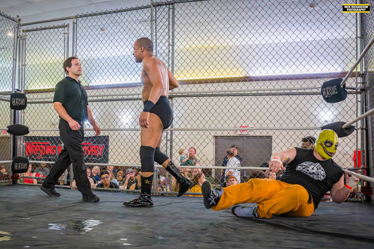 Nick Richardson Photography (@nicknrichard) on Twitter photo Photos from yesterday’s Pro Wrestling Magic’s “Step Brothers” at The Mecca
#ThisIsMagic
<a href="/WrestlingMagic/">Pro Wrestling Magic</a>
<a href="/refdmstevens/">D.M. Stevens</a> Photos from yesterday’s Pro Wrestling Magic’s “Step Brothers” at The Mecca
#ThisIsMagic
<a href="/WrestlingMagic/">Pro Wrestling Magic</a>
<a href="/refdmstevens/">D.M. Stevens</a>