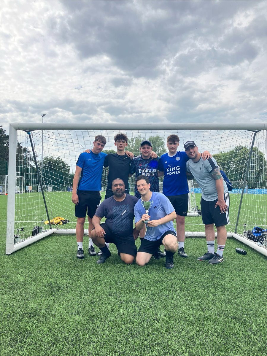 Union FS (@ufs2013) on Twitter photo Yesterday saw £1836.00 raised at our annual tournament.
This will be split between UFS and <a href="/LOROSHospice/">LOROS Hospice</a>. Thank you to all who attended and supported by buying raffle tickets.
Congratulations to Bin Squad on winning the trophy final and Crispy Kickers on winning the shield. Yesterday saw £1836.00 raised at our annual tournament.
This will be split between UFS and <a href="/LOROSHospice/">LOROS Hospice</a>. Thank you to all who attended and supported by buying raffle tickets.
Congratulations to Bin Squad on winning the trophy final and Crispy Kickers on winning the shield.
