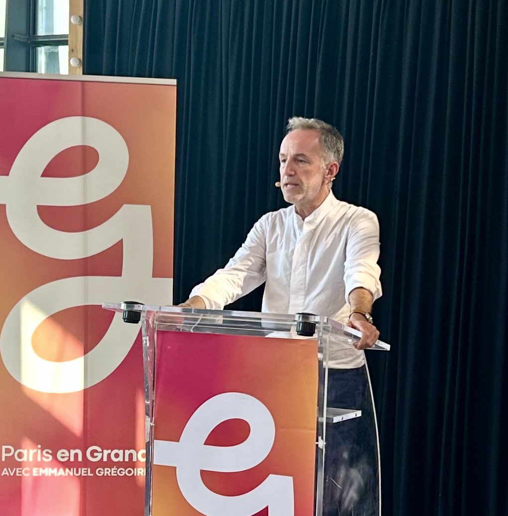 Luc Broussy (@lucbroussy) on Twitter photo La force, la hauteur de vue, l’enthousiasme d’un <a href="/egregoire/">Emmanuel Grégoire</a> cet après-midi en direct de la Villette font plaisir à voir.
Son expérience de 1er adjoint de <a href="/Anne_Hidalgo/">Anne Hidalgo</a> comme son statut de parlementaire donnent lieu cet après-midi à un discours-programme dense et ambitieux.
Il La force, la hauteur de vue, l’enthousiasme d’un <a href="/egregoire/">Emmanuel Grégoire</a> cet après-midi en direct de la Villette font plaisir à voir.
Son expérience de 1er adjoint de <a href="/Anne_Hidalgo/">Anne Hidalgo</a> comme son statut de parlementaire donnent lieu cet après-midi à un discours-programme dense et ambitieux.
Il