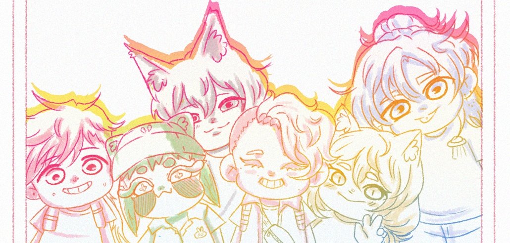 LuNanaArt's tweet photo. Throwback drawing from summer 2023 💕
✮⋆˙✮⋆˙✮⋆˙

Happy friend-anniversary (˶˃ ᵕ ˂˶) .ᐟ.ᐟ
I love you all so much! 
You are my family ✨️

✮⋆˙✮⋆˙✮⋆˙ https://t.co/eWsFeWXyyh