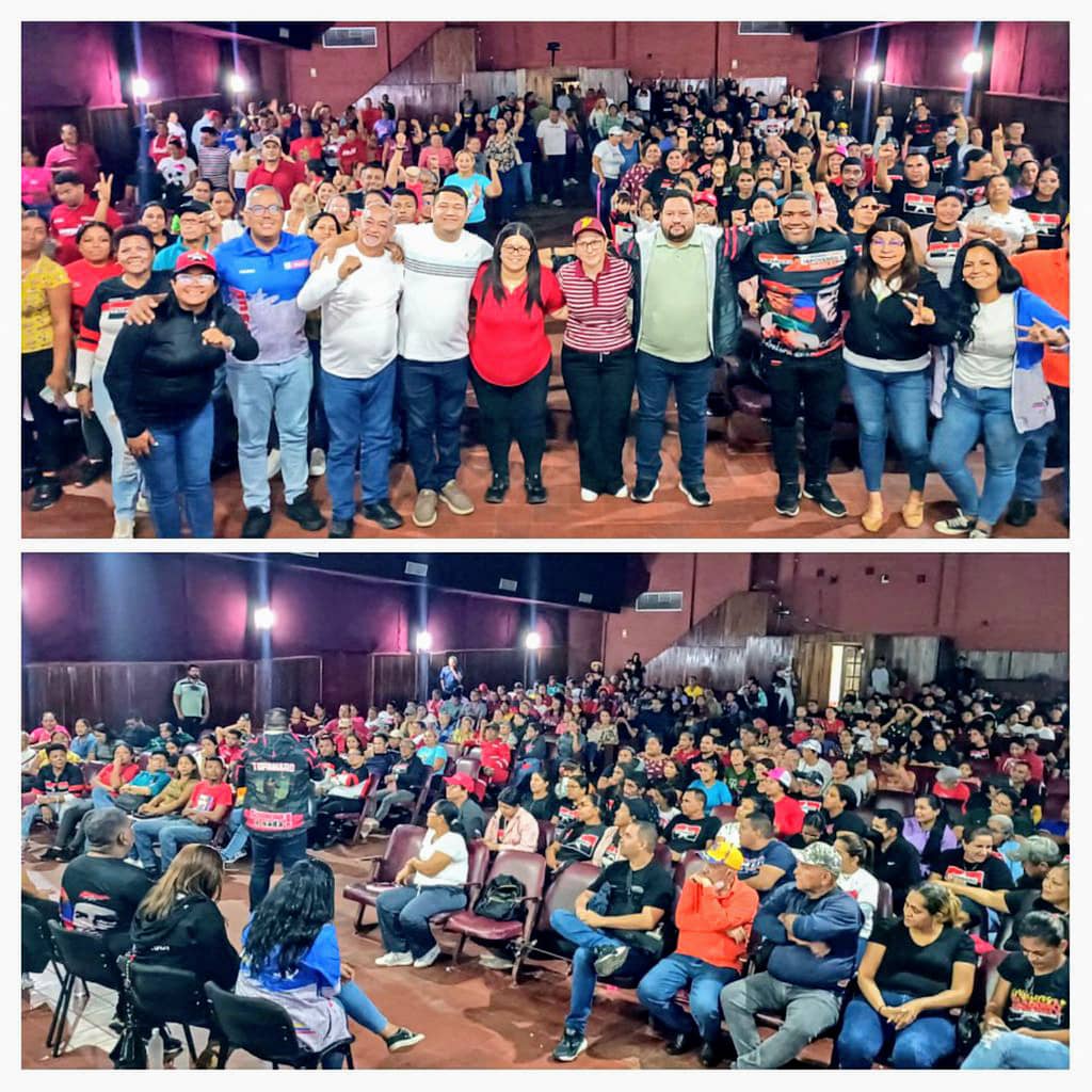 UNIDOS; Militantes del GPPSB en el Mpio Aragua de Barcelona Edo Anzoátegui, Asistieron a la presentación de Nuestra Candidata Tupamaro, Cruz Nany Torrealba a la Alcaldia. Con la presencia del Dip Williams Benavides Sec. General Nacional del movimiento Revolucionario Tupamaro.