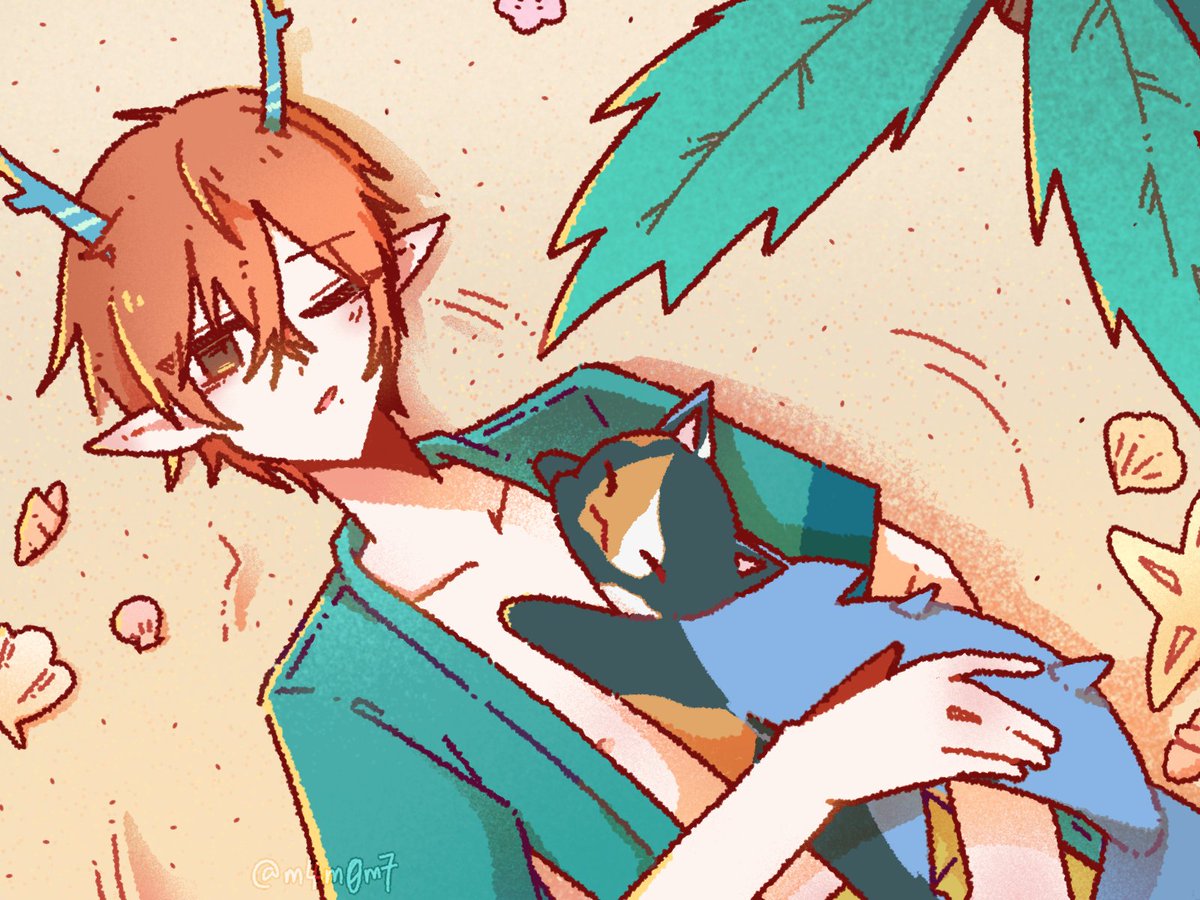 Good morning my Shoal from Minnow and I its a sleepy morning so get your coffee and try not to nap before the important stuff is done!! Remember even though I live off coffee we sea friends need water to live so lets drink some of that as well!!
Art tag #JelliePens
🎨by @/m4m0m7