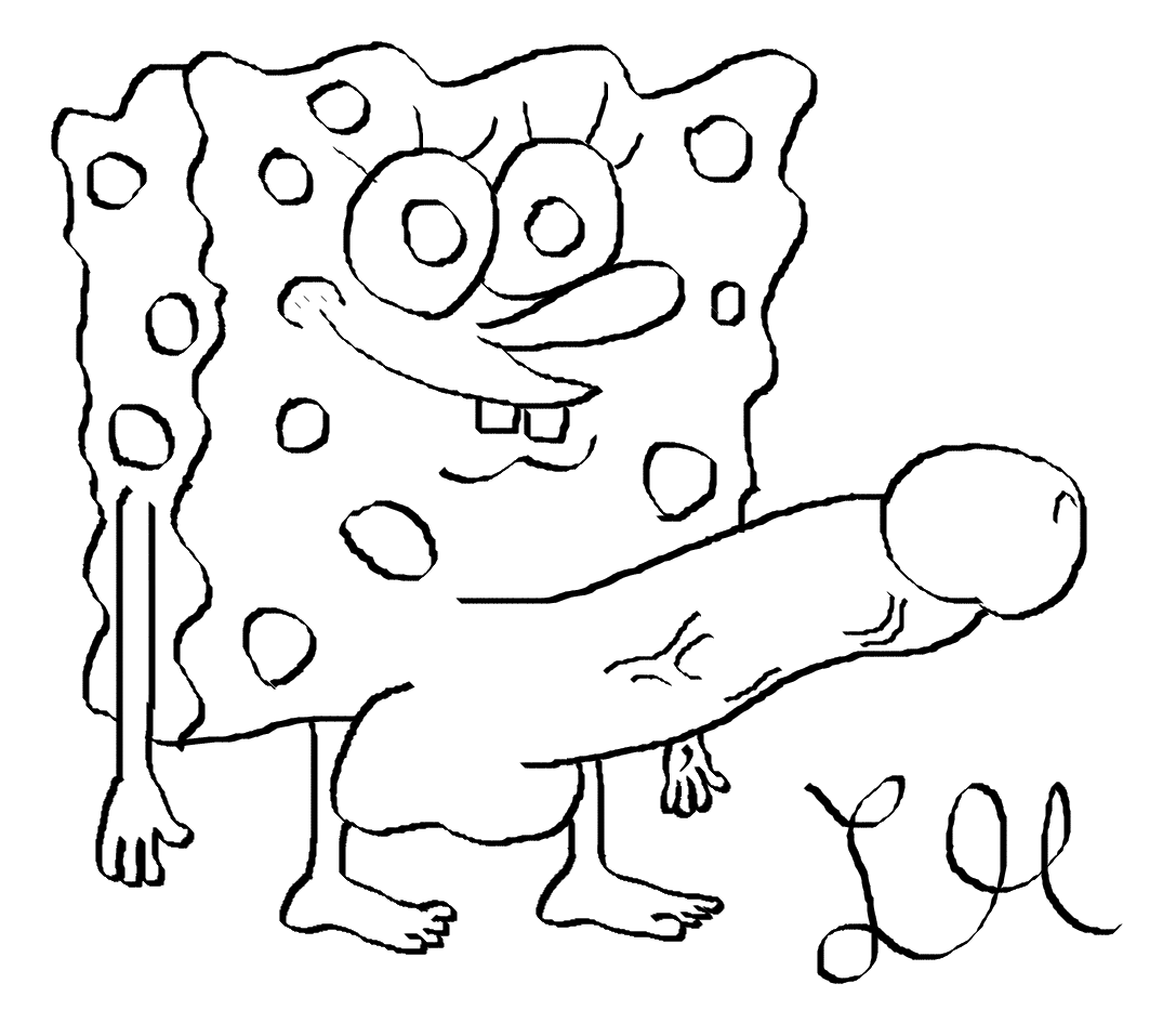 SpongeBob from memory