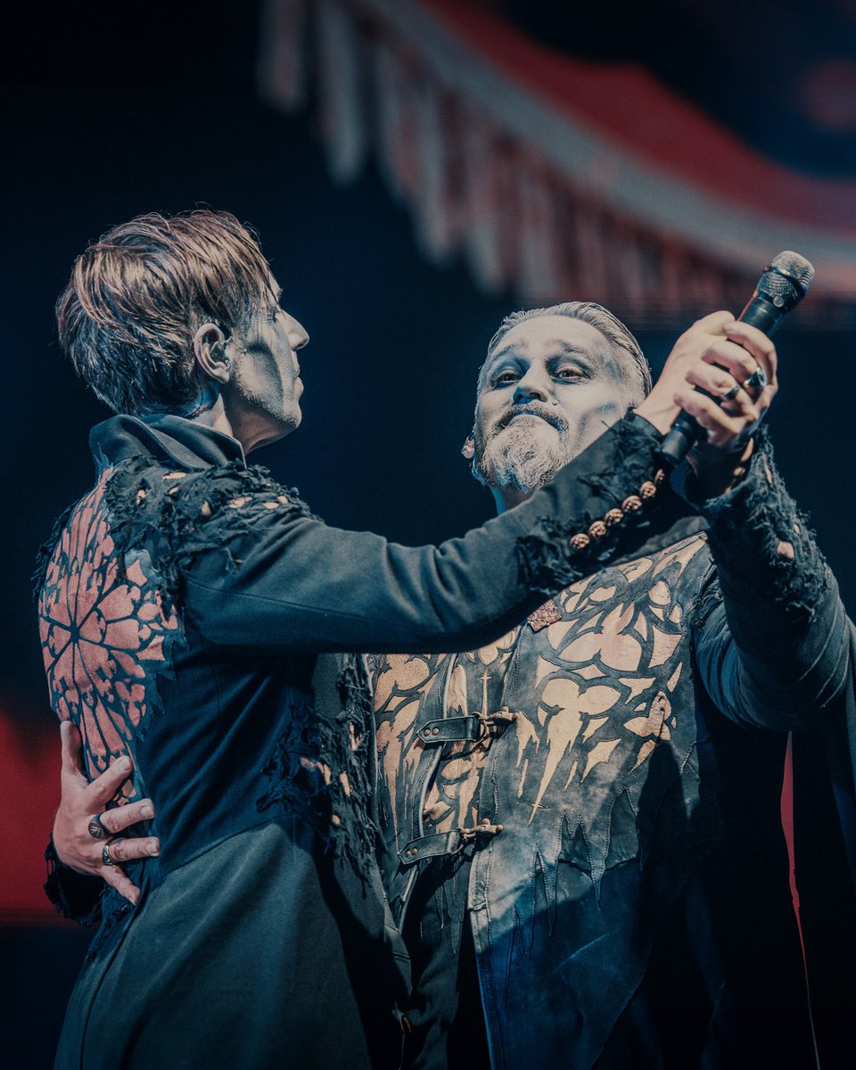 You all know the song from the picture, right? The past days in Rostock and Copenhell have been phenomenal! Now we’ve arrived in Sweden for two exclusive headlining shows with our friends from Amaranthe and Dragonforce. Sverige, gör er redo! - bit.ly/4kW59qe #powerwolf