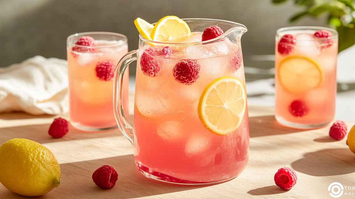 SizzleRecipes's tweet image. Fresh, fizzy, and full of flavour.
This #Raspberry #Lemonade is the perfect summer cooler, made with real fruit and ready in minutes 🍋

Link in comments.
#RaspberryLemonade #SummerDrinks #HomemadeLemonade #EasyRecipes #SizzleRecipes #RefreshingDrinks