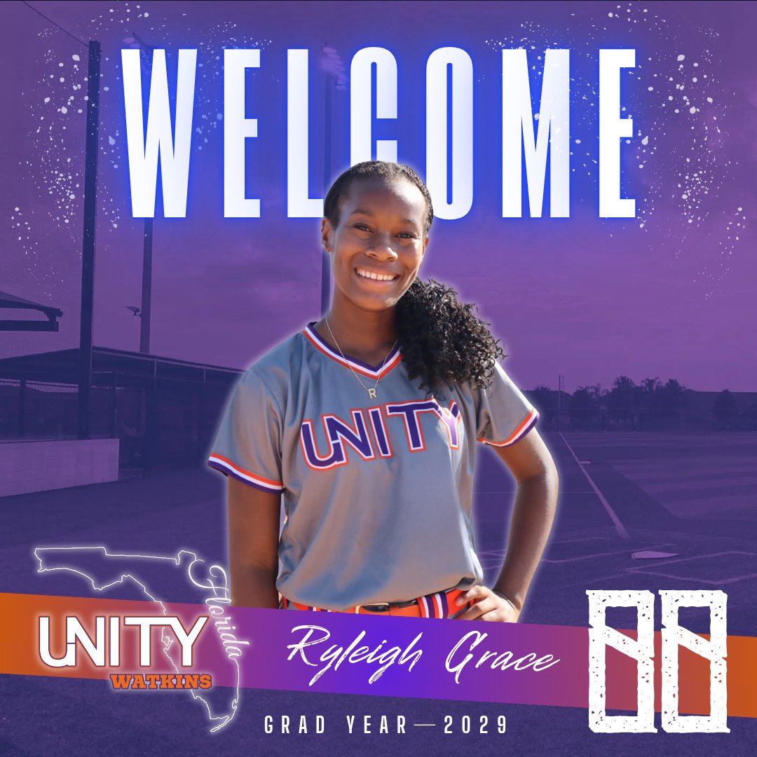 unitywatkins14u's tweet image. 🔥 Welcome to the U, Ryleigh Grace! 🔥

Say hello to our newest baller, #88 Ryleigh Grace! 💪🏽🥎 She’s bringing fire, focus, and fierce energy to the Unity Watkins squad. Let’s go, Ryleigh! 💜🧡

#UnityWatkins #BuiltDifferent #NewPlayerWelcome @VAUnitySB