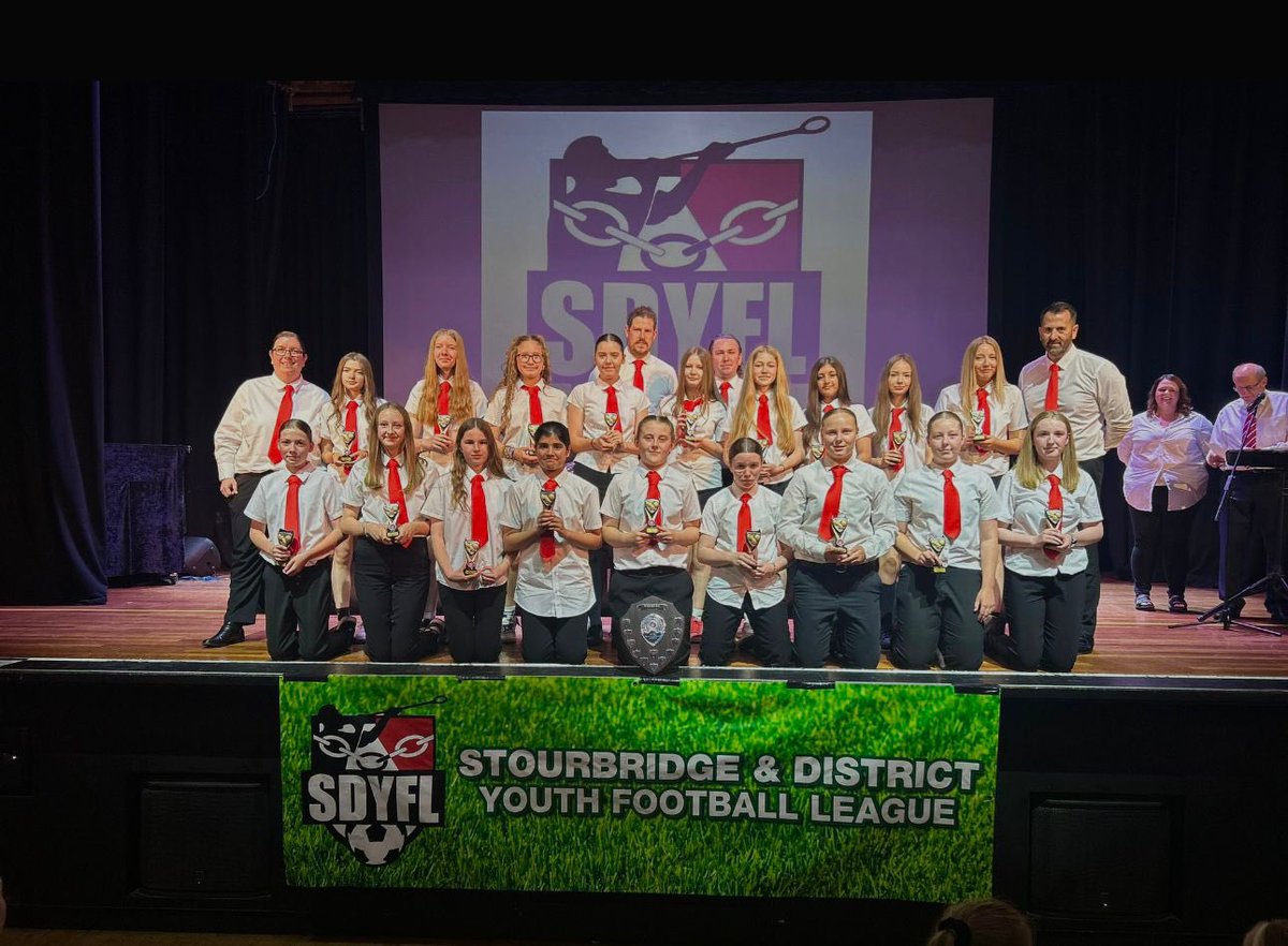 Stourbridge FC Women (@stourbridgewfc) on Twitter photo Our Under 14s got to collect their league winners trophies from the <a href="/sdyfl/">SDYFL</a> this afternoon ๐ 
Weโve loved having you with us this season, and canโt wait to see what is in store for this talented group ๐ดโช๏ธ
#StourbridgeWFC | #Glassgirls Our Under 14s got to collect their league winners trophies from the <a href="/sdyfl/">SDYFL</a> this afternoon ๐ 
Weโve loved having you with us this season, and canโt wait to see what is in store for this talented group ๐ดโช๏ธ
#StourbridgeWFC | #Glassgirls