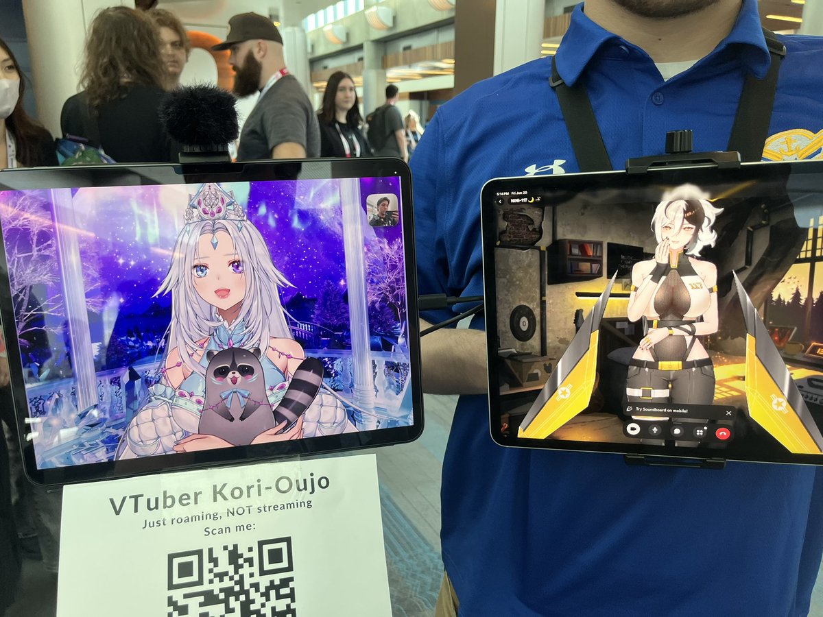 It was awesome to see a few of the <a href="/VFleetProject/">🌊⚓️⚡️VFleet Project✨✈️🐝</a> talents at Offkai!! 

Please show them lots of love- I am so glad to have come across them in my journey, they’re all working on amazing things! 🍧🦝
<a href="/Magi41VT/">Magi-41🪄 Shipgirl VTuber🛳️ 【VFleet】</a> <a href="/Ali60VT/">Ali-60 🐘🔴 【VFleet】</a> <a href="/NiNi_117VT/">NiNi-117🌙🦨【VFleet】</a>