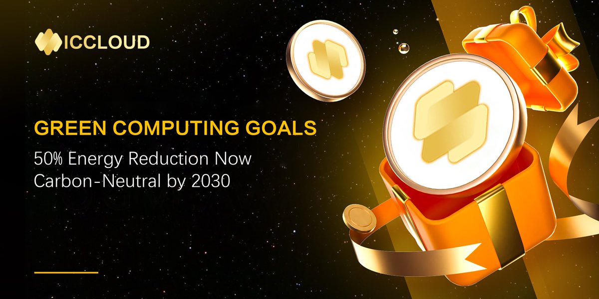 ICCloud_Ai's tweet image. ICCLOUD's green computing goals: 50% Energy Reduction now, Carbon - Neutral by 2030. Sustainable computing! #GreenComputing #Sustainability