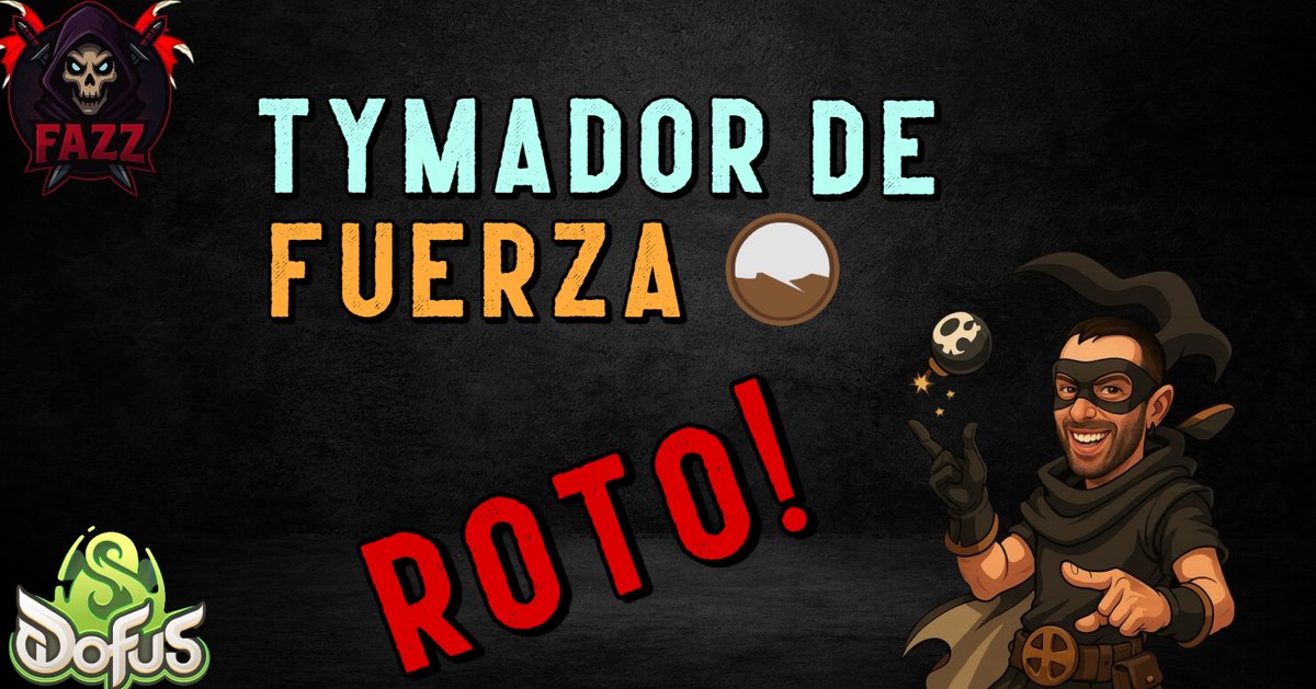 [DOFUS 3] 💣 TYMADOR - SET FUERZA - FACE TO FACE 💣

▶ youtube.com/watch?v=s-cGNI…