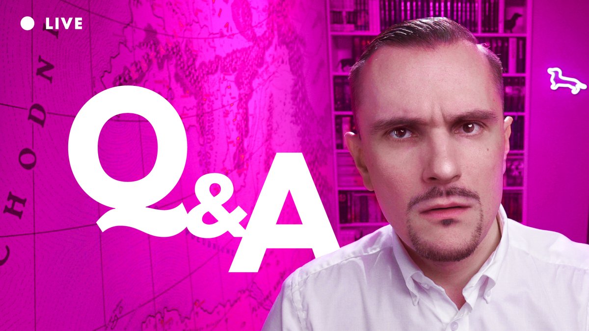 Dziś od 18:00 #live Q&amp;A. Dawno nie było, uzbierały się tematy, więc naszykowałem herbaty i gawędzimy! youtube.com/live/tC5k0MNcW…