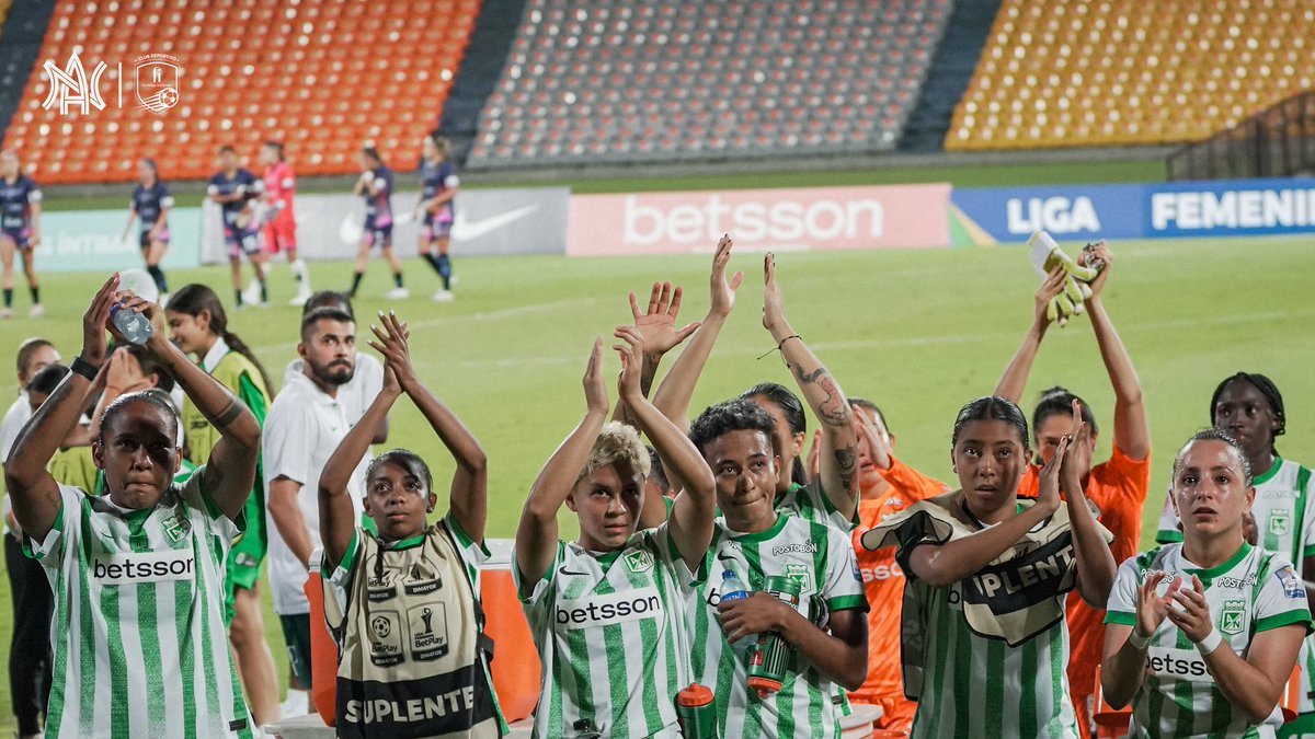 Atlético Nacional Femenino (@naloficialfem) on Twitter photo Así se vio la última fecha del todos contra todos, en el Atanasio 📸⚽️💚
<a href="/CLUBFORMAS/">Club Deportivo Formas Intimas</a>
#JuntasPorLaPrimera🇳🇬 Así se vio la última fecha del todos contra todos, en el Atanasio 📸⚽️💚
<a href="/CLUBFORMAS/">Club Deportivo Formas Intimas</a>
#JuntasPorLaPrimera🇳🇬