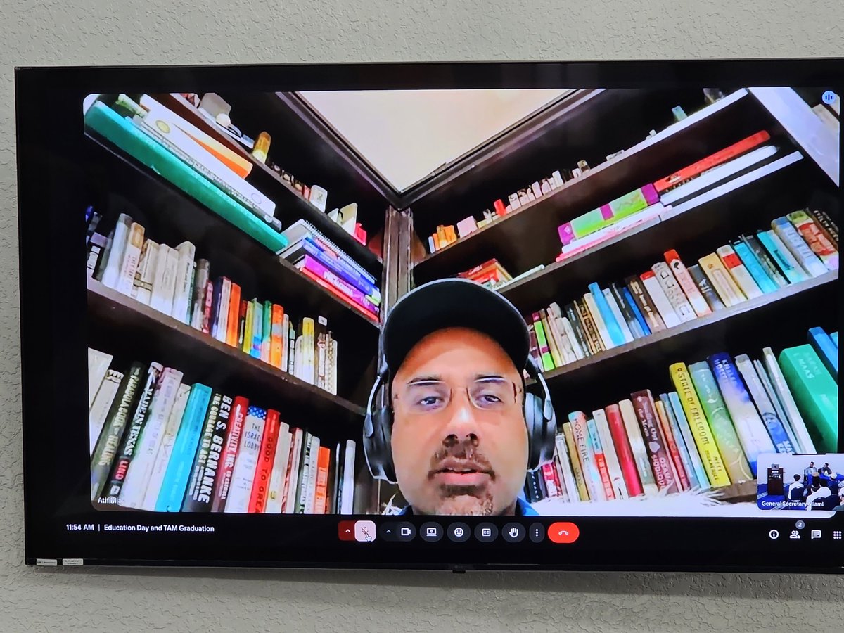 MiamiIslam's tweet image. National Secretary of Education for the Ahmadiyya Muslim Community, Atif Mian, took time out of his busy schedule to join us for our Education day today.  He is a world renowned economist from Princeton University.   @TrueIslamUSA