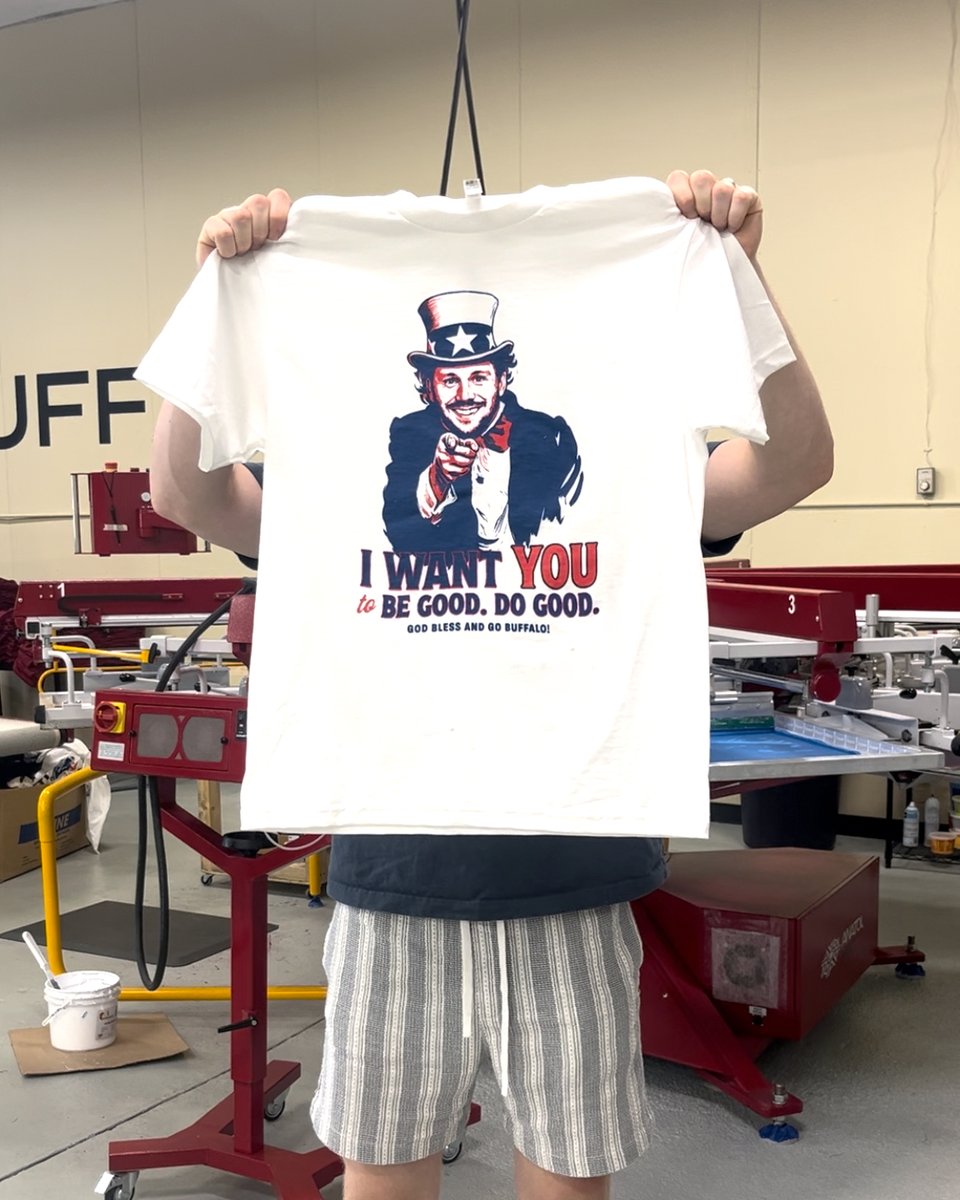 buffalogoco's tweet image. UNCLE JOSH wants YOU to Be Good. Do Good. 

The best 4th of July shirt... ever? Order soon and get it in time for the holiday! Youth sizes also available.

buffalogo.co/shop/buffalogo…