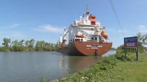 Russ Diabo (@russdiabo) on Twitter photo PM Carney keeps referring to St. Lawrence Seaway as an example of a “nation-building project”—that project devastated my home community, Kahnawake, as St, Lawrence River waterfront in Kahnawake was expropriated using section 35 of Indian Act & my community was cut off from River! PM Carney keeps referring to St. Lawrence Seaway as an example of a “nation-building project”—that project devastated my home community, Kahnawake, as St, Lawrence River waterfront in Kahnawake was expropriated using section 35 of Indian Act & my community was cut off from River!