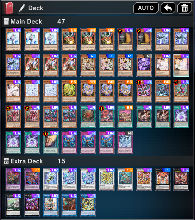 Got t8 in the 128 player season finals of the cc. Had a 2nd deck but i queued it like once in the entire thing so not worth showing. This deck is super fun, but probably worse than millennium lol