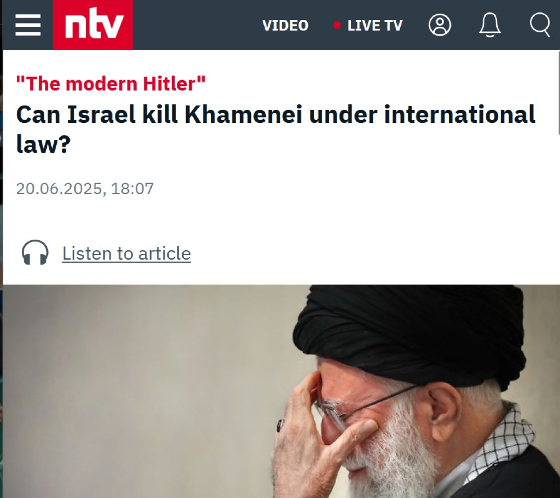 KyleKulinski's tweet photo. Israel: attacking Lebanon, Syria, Yemen, the West Bank and doing a live-streamed genocide in Gaza.

Iran: hasn’t invaded a country in 250 years.

German media: https://t.co/MOaIOu6H8p