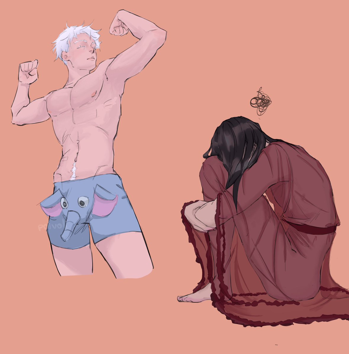 Why is Suguru sad again? I wish I knew🌛

#satosugu