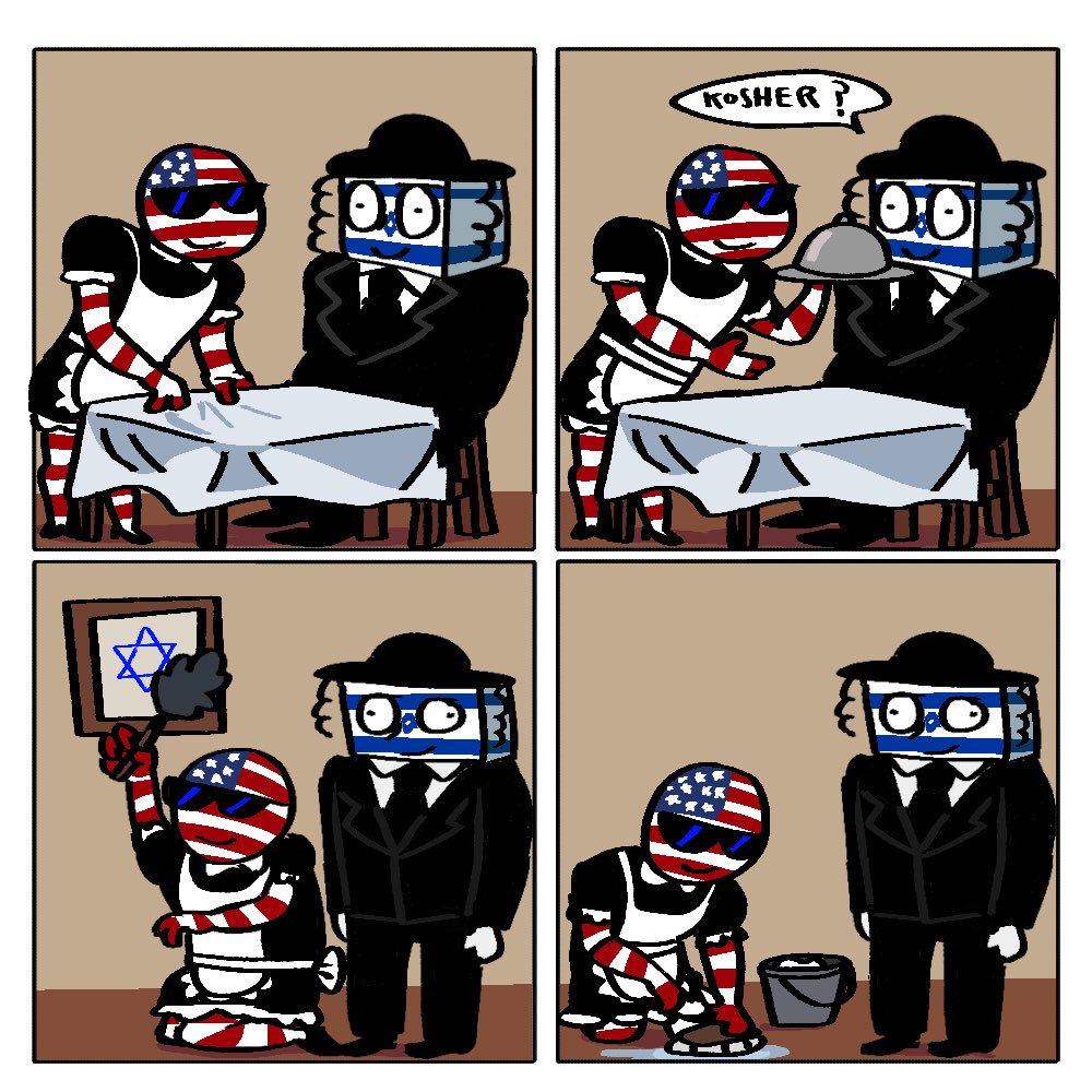 I knew you would cave in and bomb iran with me daddy america