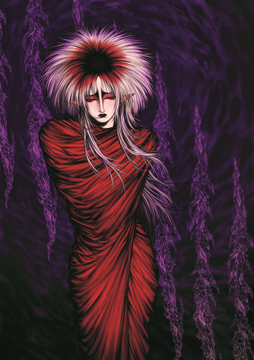 just realized his hair looks like an eyeball here </3