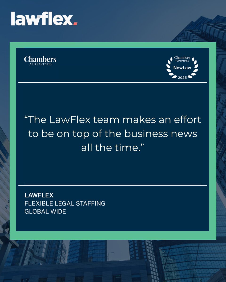 We don’t just follow the news we anticipate what it means for our clients.

Staying on top of business and legal developments helps us deliver support that’s timely, relevant, and sharp.

Thank you <a href="/ChambersGuides/">Chambers and Partners</a>  for recognizing the effort behind the scenes.

#ChambersRanked