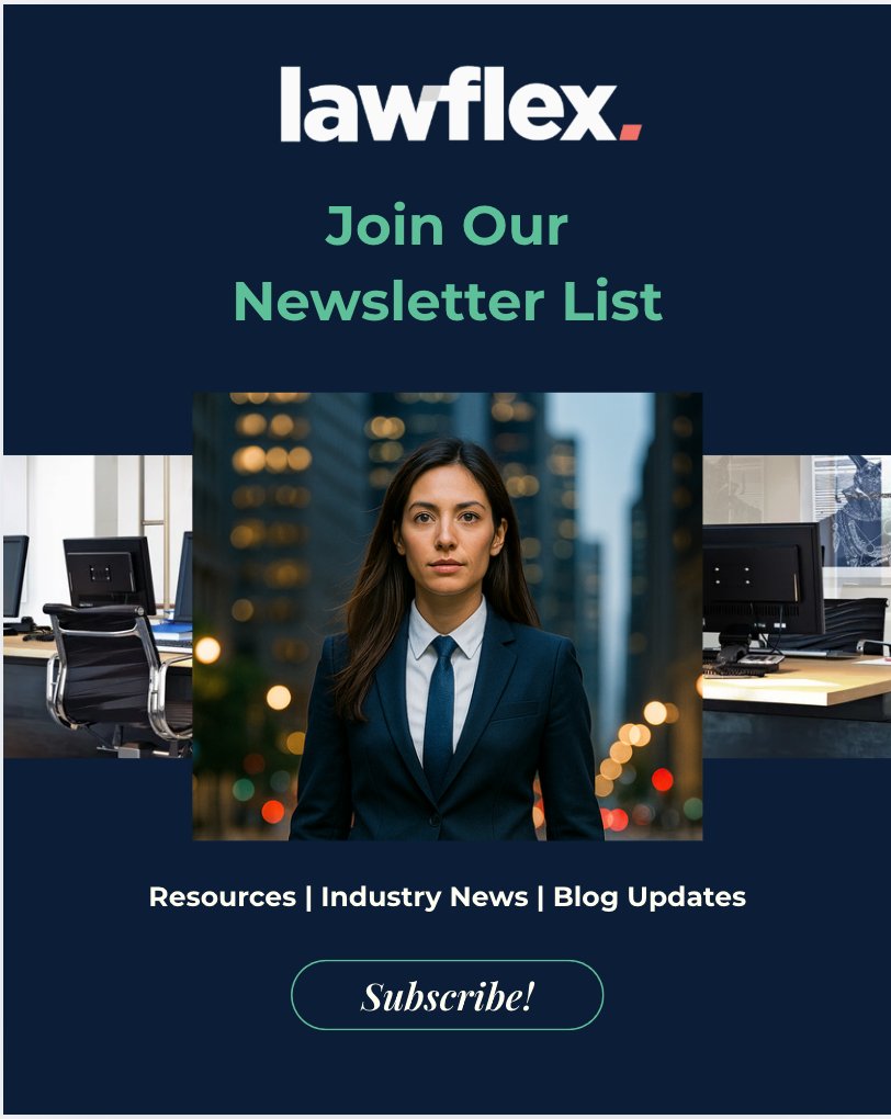 The legal world doesn’t slow down and neither should your updates.

Join the LawFlex newsletter to get smart takes on trends, tech, and legal strategy… no noise, just what you need.

Subscribe! Link👇
linkedin.com/pulse/lawflex-…
