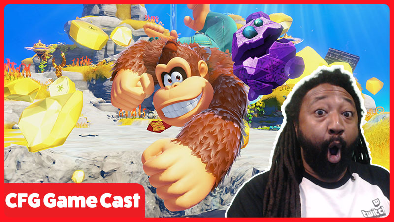 Smittyis ready for Donkey Kong Bananza! He is live now with his thoughts on the Nintendo Direct for the game at Twitch.tv/cfggames and youtube.com/@thecfg