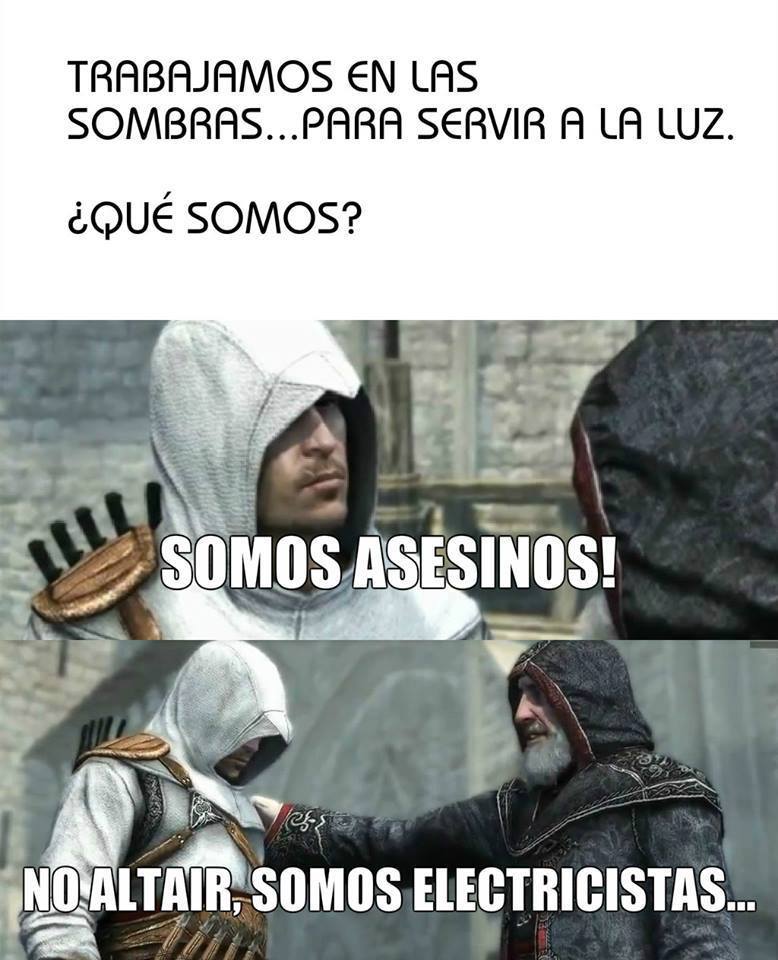 Trabajamos en las sombras... Para servir a la luz. ¿Qué somos? 🤔

#AssassinsCreed #Altair #MundoAssassin