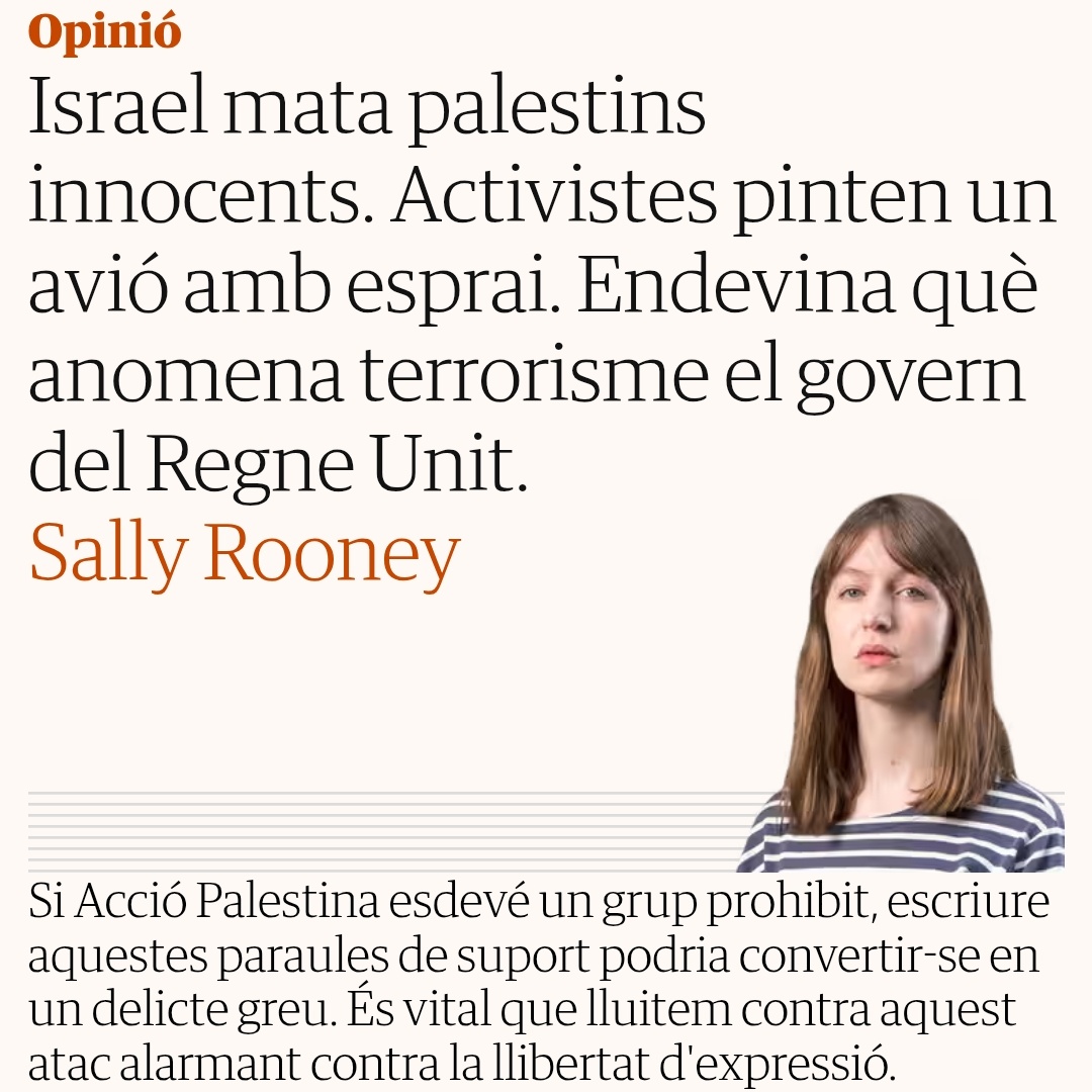 L'escriptora Sally Rooney al costat bo de la història.