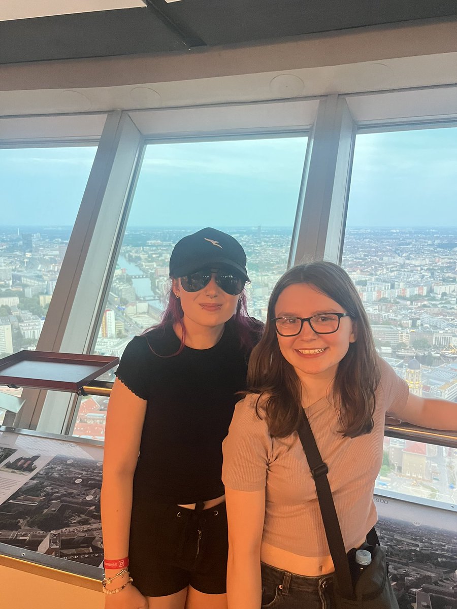Berlin from the top! 368m in the sky🌇🇩🇪#BerlinGHS