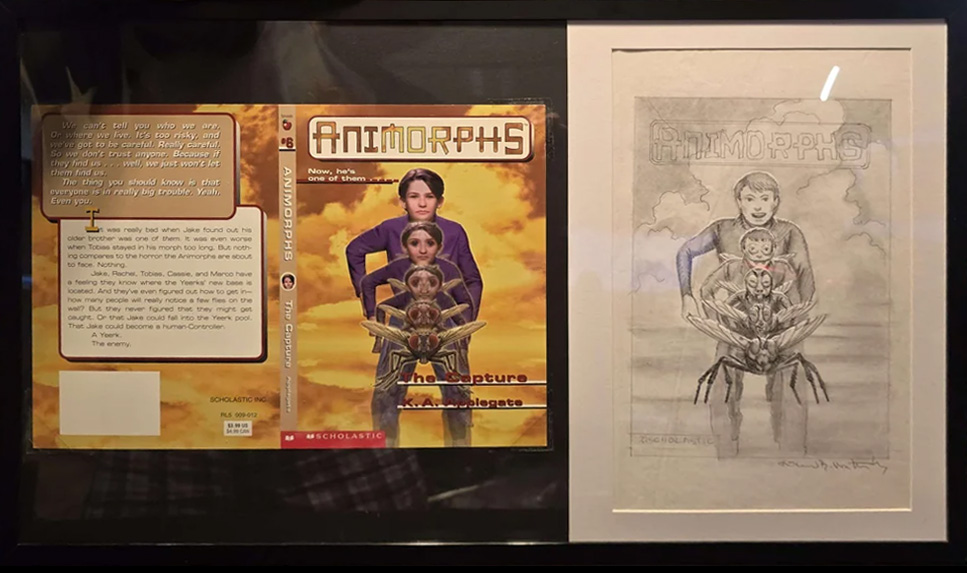 I have been selling some Animorphs related items on eBay. One of the buyers shared this photo of the framed piece.

ebay.com/itm/2360887573…
ebay.com/itm/2360887635…
ebay.com/itm/3359485614…
ebay.com/itm/3359485676…

etsy.com/shop/Animorphs…