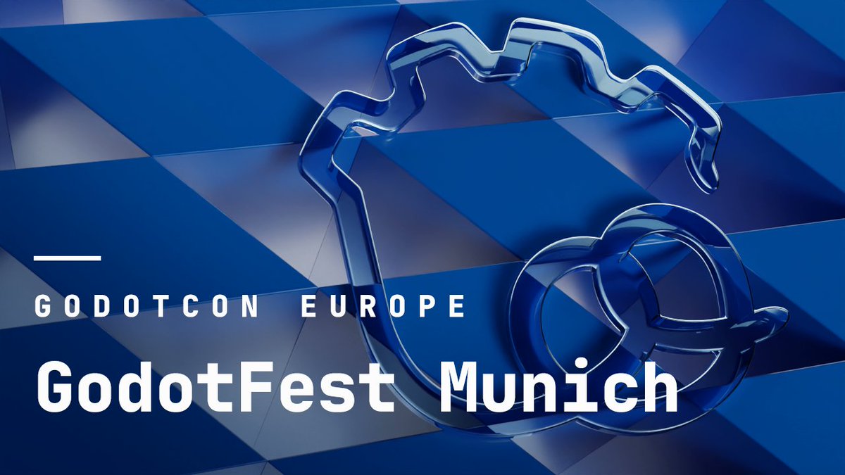 GodotFest's tweet image. GodotFest 25 is the official European conference in association with the @GodotFoundation, featuring keynotes, workshops and more hosted by prominent members of the @GodotEngine community.
Join us - Nov 11 & 12 2025 in Munich, Germany!
godotfest.com