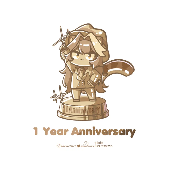 #RaorArt Mamma!! Congratulations on your 1 year anniversary!!