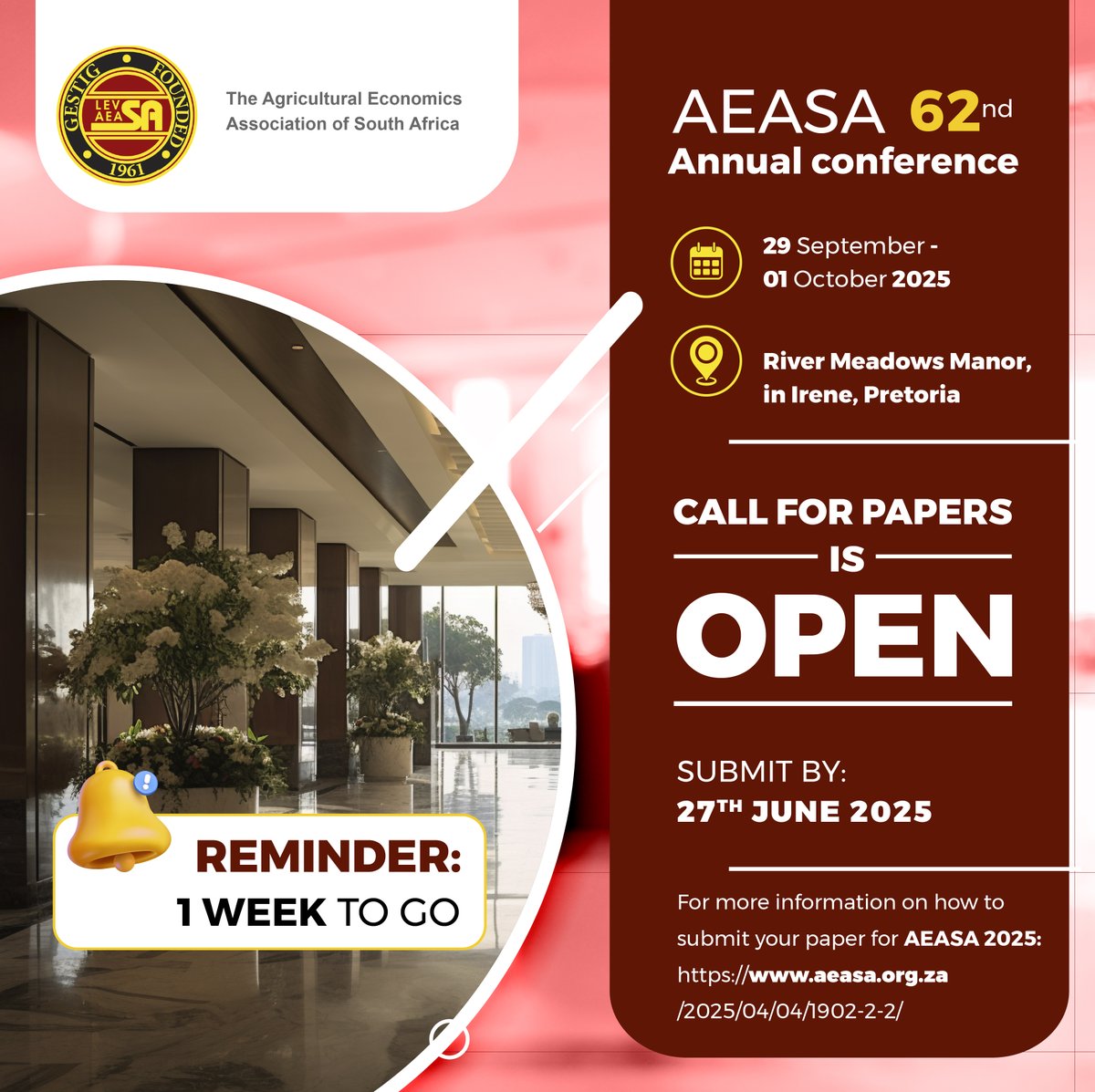 Agricultural Economics Association of SA tweet media