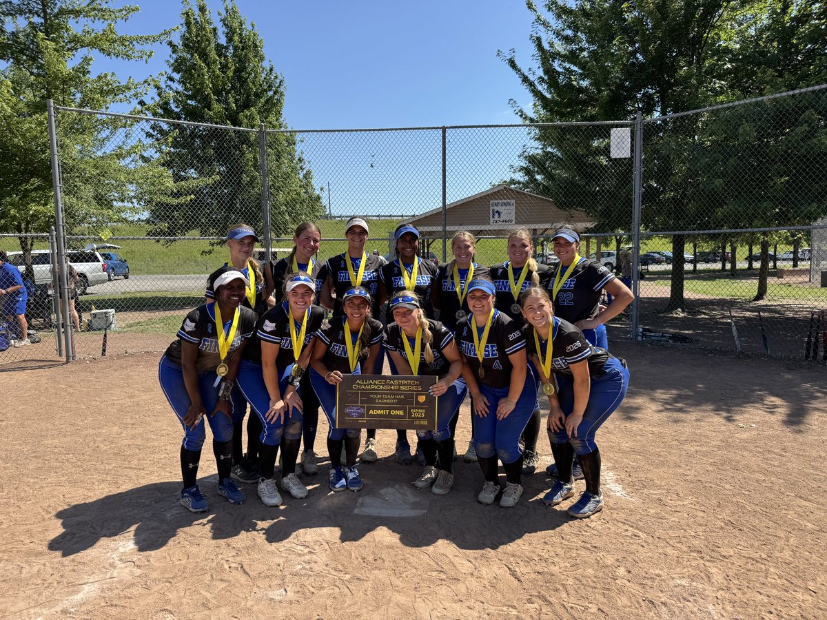 Finesse 16U- Munoz (@finesse2026) on Twitter photo Alliance Qualified โ๏ธ
๐HFL Alliance Last Chance Qualifier in Marion, OH <a href="/4_fastpitch/">4TheGirlsFastpitch</a>
<a href="/thealliancefp/">The Alliance Fastpitch</a>
<a href="/FinesseOrg/">Finesse Fastpitch</a> Alliance Qualified โ๏ธ
๐HFL Alliance Last Chance Qualifier in Marion, OH <a href="/4_fastpitch/">4TheGirlsFastpitch</a>
<a href="/thealliancefp/">The Alliance Fastpitch</a>
<a href="/FinesseOrg/">Finesse Fastpitch</a>