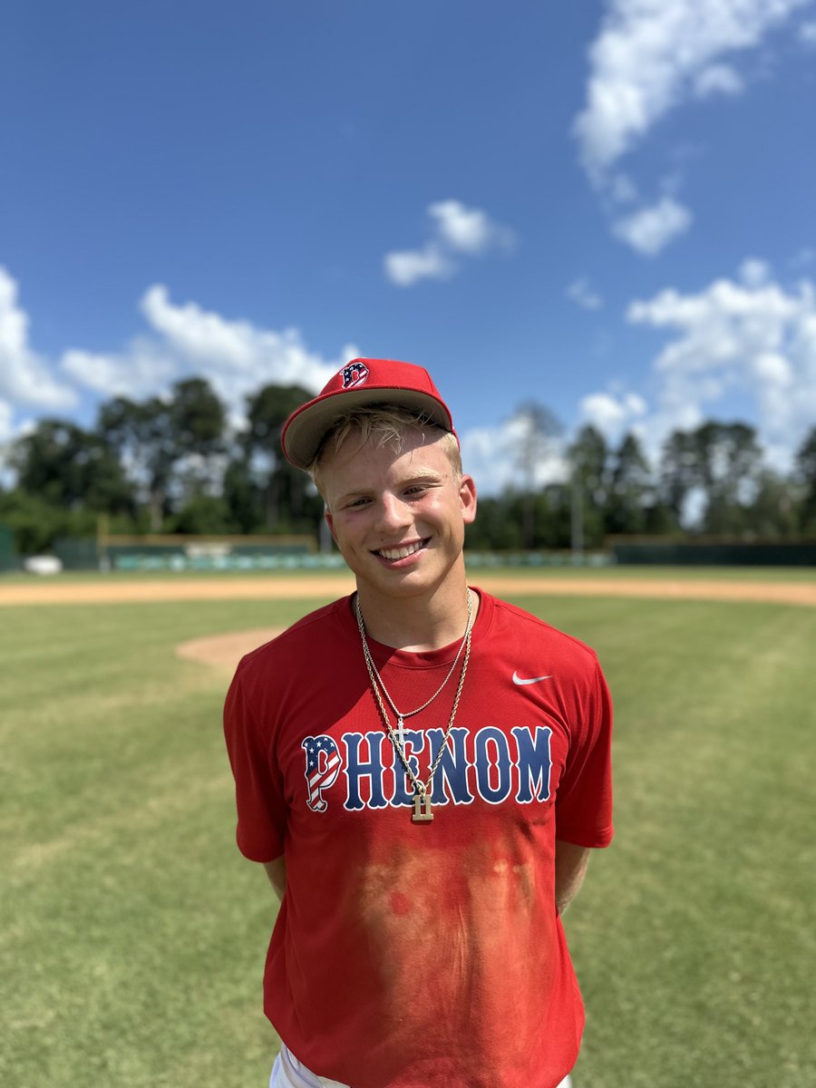 FiveToolLA's tweet photo. F: Phenom 16U Shifflet 6, Elevation 16U McDonald 1
PoG: Grayson Commander 6 IP, 9K, 4H, 0 ER, 2 BB
Hitter: @EastonWulf2027 2-3, 2B, 2 RBI, R
Notable: @Jaxan_Van27 3 IP, 5K, 4H, 2 BB https://t.co/78V6a3Z0gc