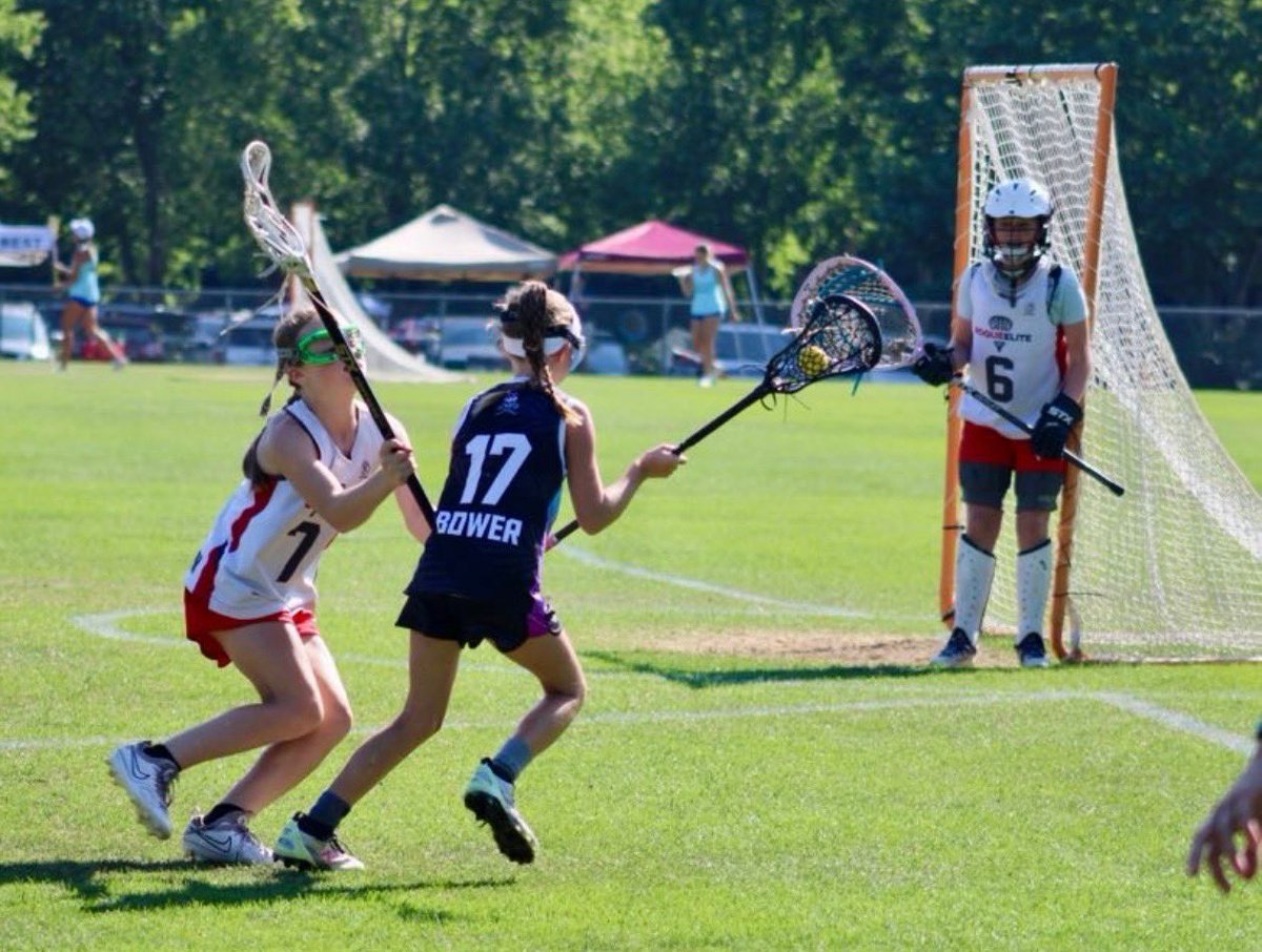 So proud of Charlotte and her team. They played up all weekend against 7th and 8th graders in North Carolina. They all played so hard and C scored ❤️ Love you and so proud of you sis ❤️❤️❤️