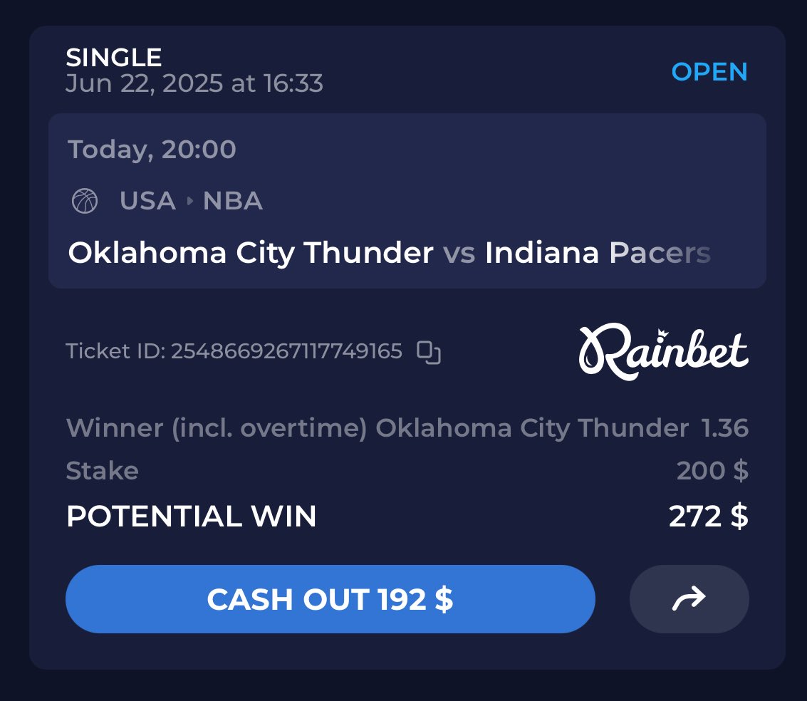Thunder in 7 💯