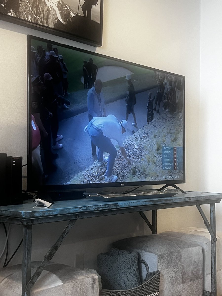 How does <a href="/McIlroyRory/">Rory McIlroy</a> get to clean the area for where he has to drop the ball!? <a href="/TravelersChamp/">TravelersChamp</a> <a href="/CBSSports/">CBS Sports</a>