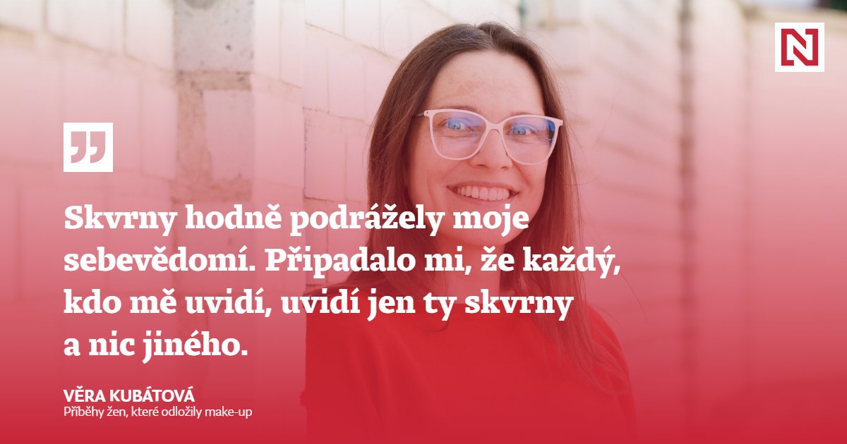 Přijetí sebe sama jako důležitý krok k odložení make-upu. Přečtěte si příběhy žen, které zahodily líčidla.  
denikn.cz/1730992/